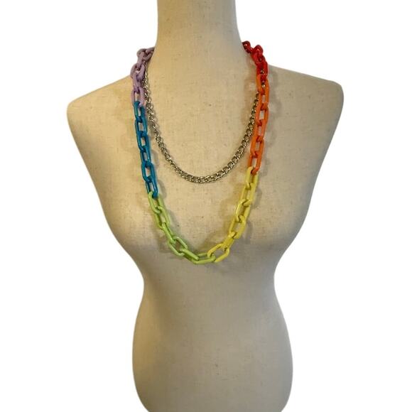 Colorful Handmade Chain Accent for Belt, Bag, or Necklace - Picture 7 of 11